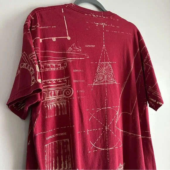 Greek Architecture Landmarks‎ Tee - Picture 7 of 7